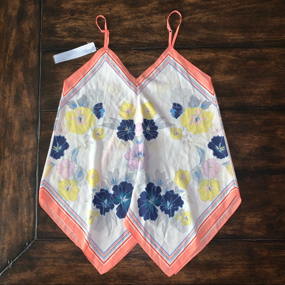 Pale Sky cami blouse